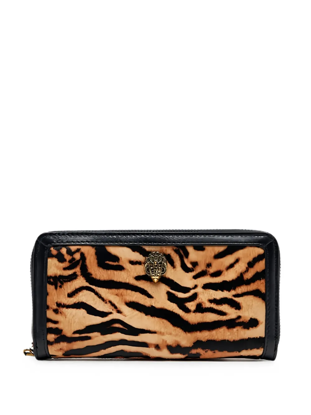 Kurt Geiger London animal-print Eagle wallet - Marrone