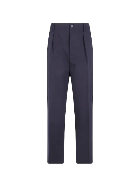 Semicouture Tera pleated straight-leg trousers