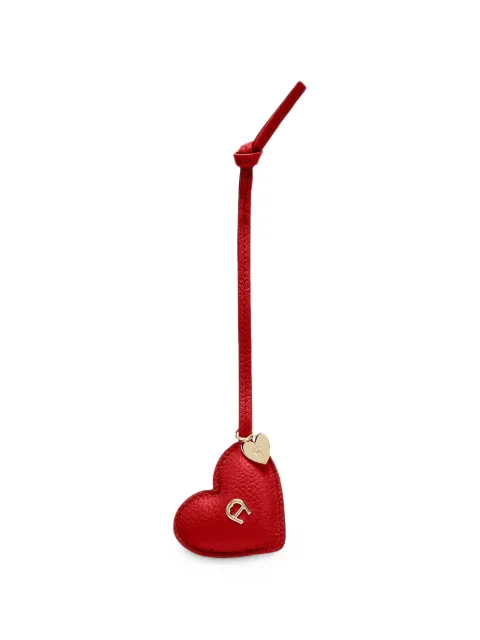 AIGNER Ciondollini heart-shaped pebbled charm