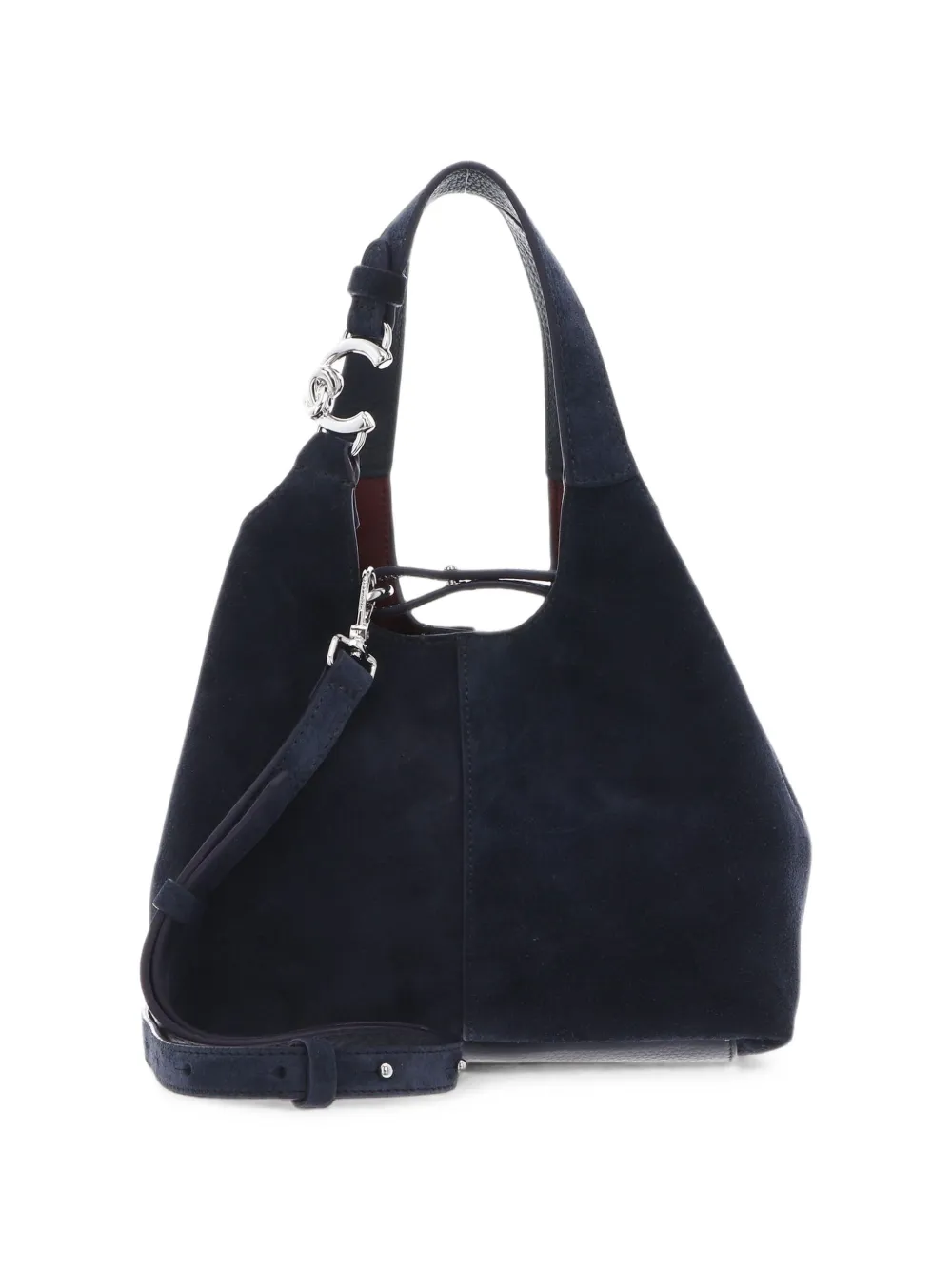 Coccinelle Suède shopper Blauw
