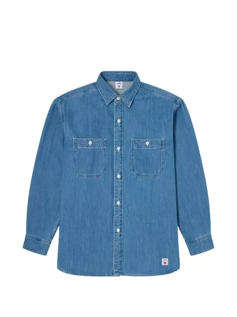 Edwin Work button-up denim shirt