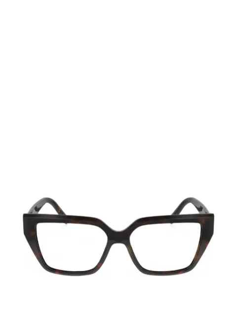 Ferragamo Eyewear tortoiseshell-effect cat-eye glasses