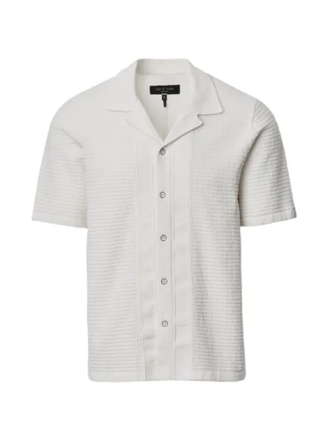 rag & bone Zuma ottoman-texture shirt