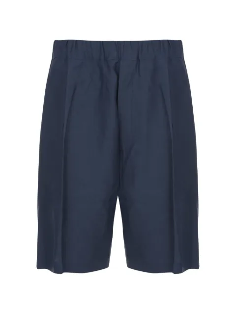 Laneus Cancun pleated elasticated shorts