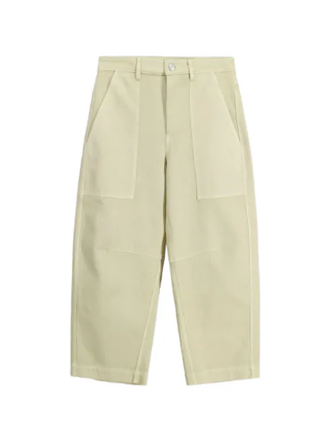 Roberto Collina patch-pocket carrot-fit trousers