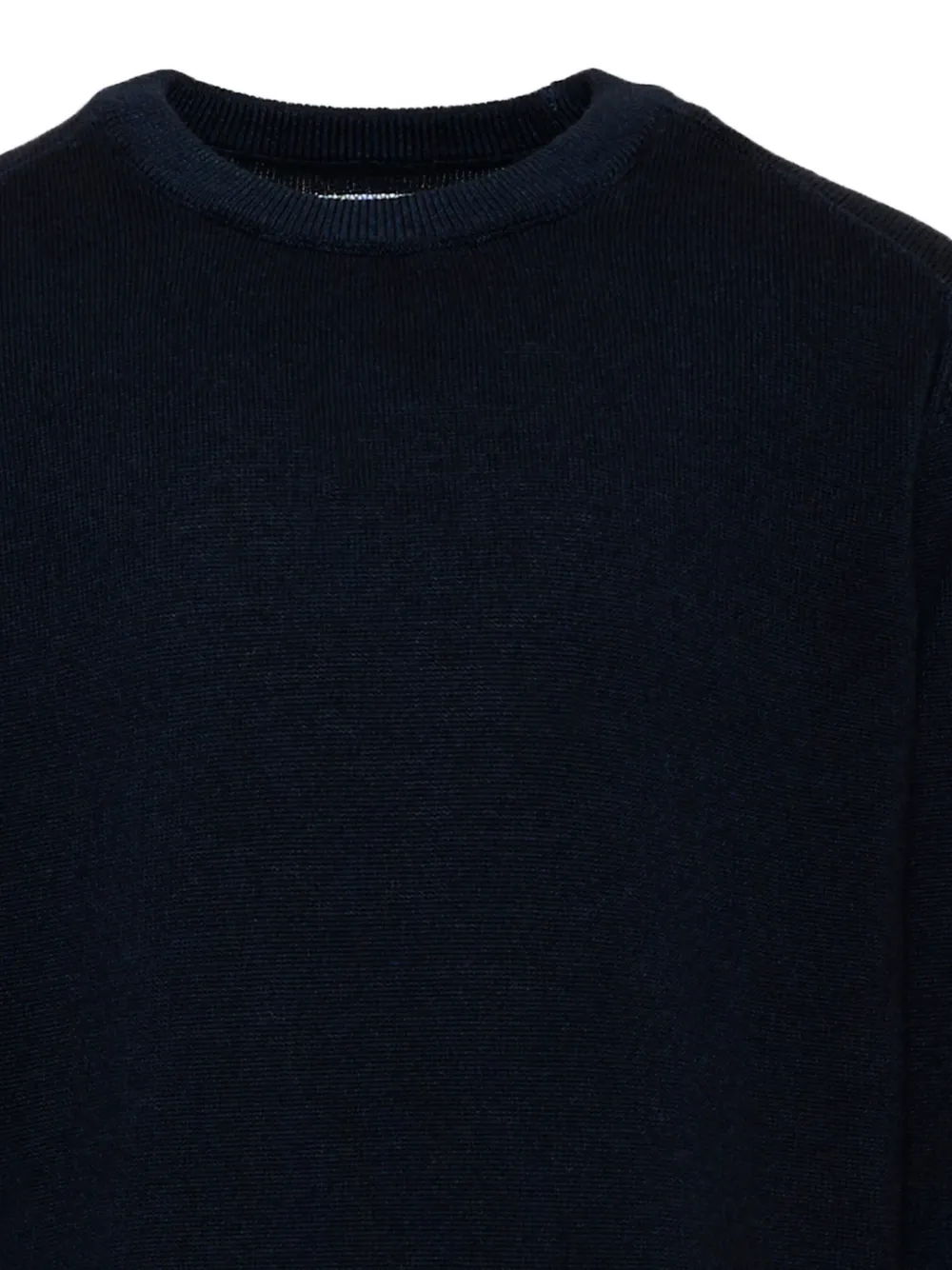 C.P. Company Kids lens-detail crew-neck sweater Blauw