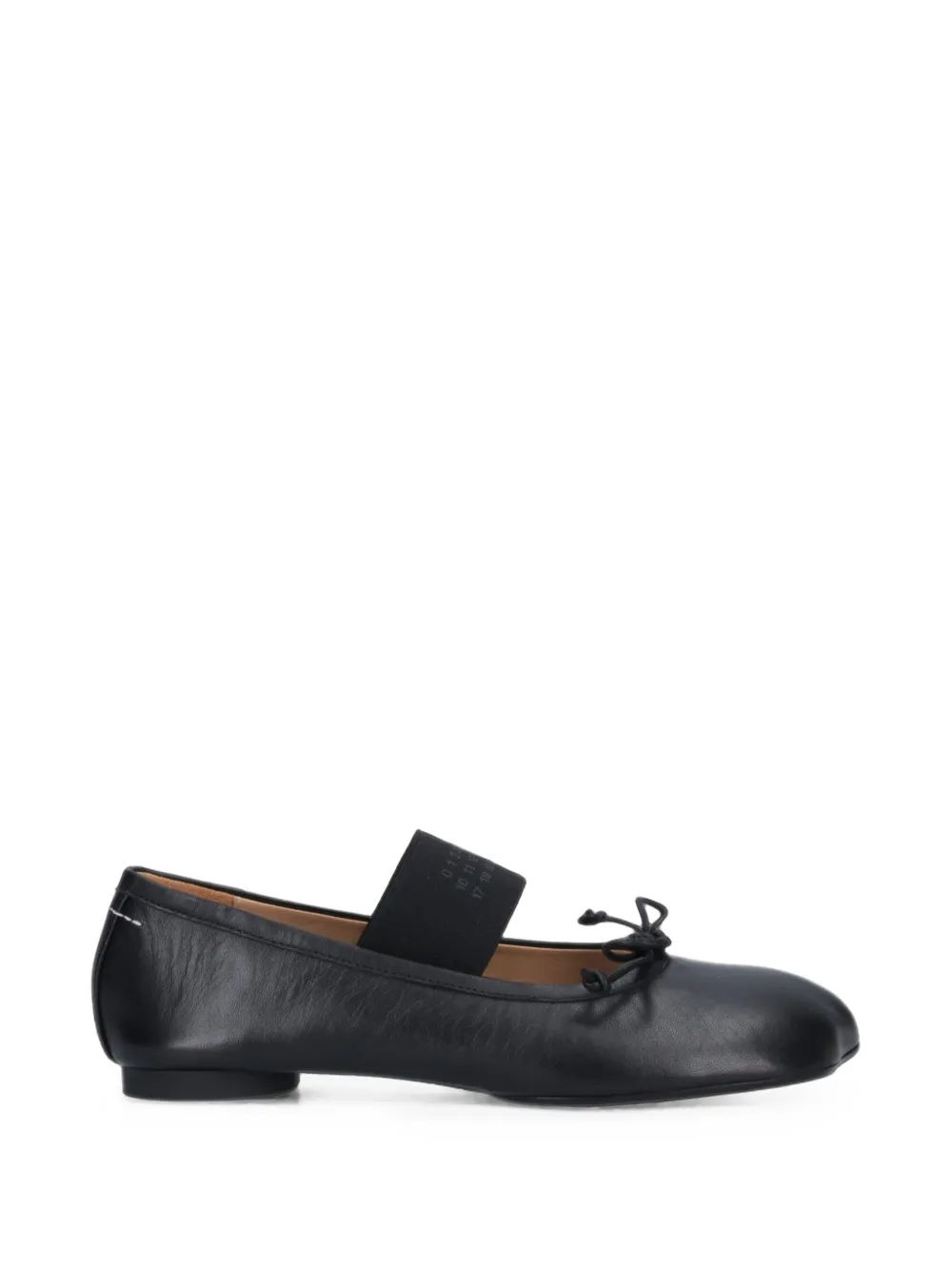 MM6 Maison Margiela Anatomic Numeric ballerinas - Nero