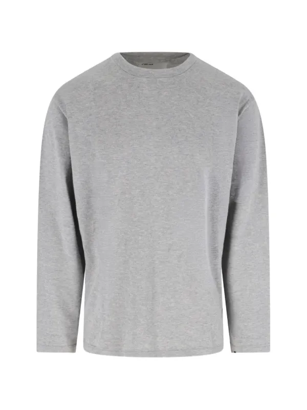 Extreme Cashmere N°452 Rock Long-sleeve T-shirt in Grey
