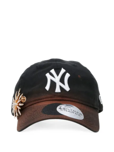 ANOTHER CHANCE crystal-embellished logo-embroidered baseball cap