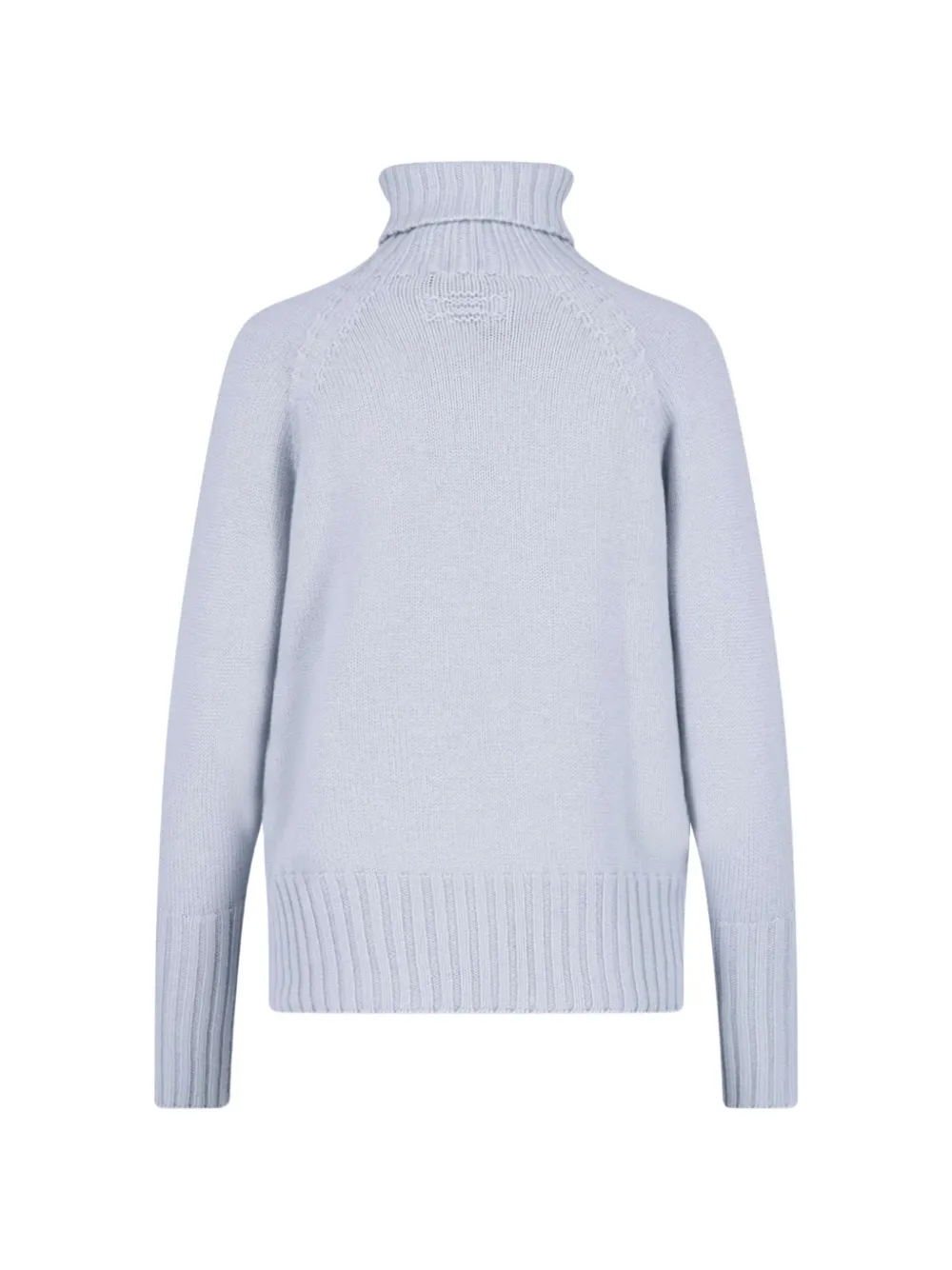 Drumohr Roll-neck Raglan-sleeve Sweater in Blue, view 2