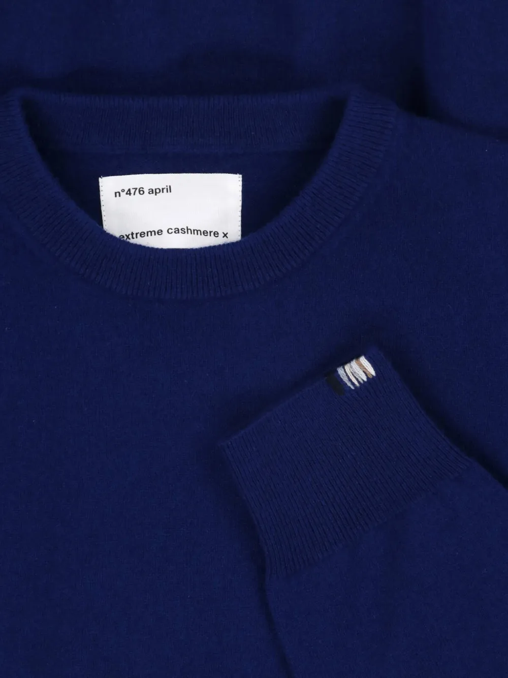 extreme cashmere April cashmere sweater Blauw