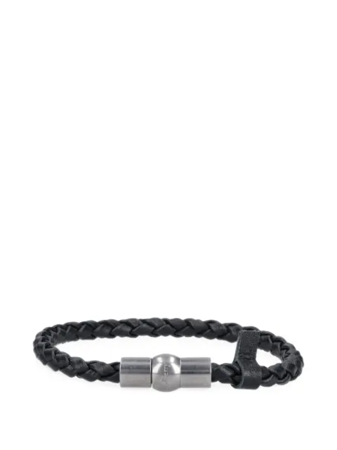 Mulberry Iris braided leather bracelet