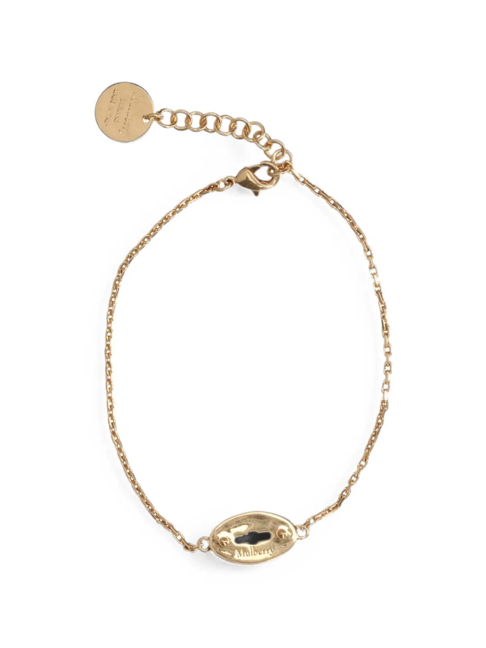 Mulberry Bayswater postman's Lock chain bracelet