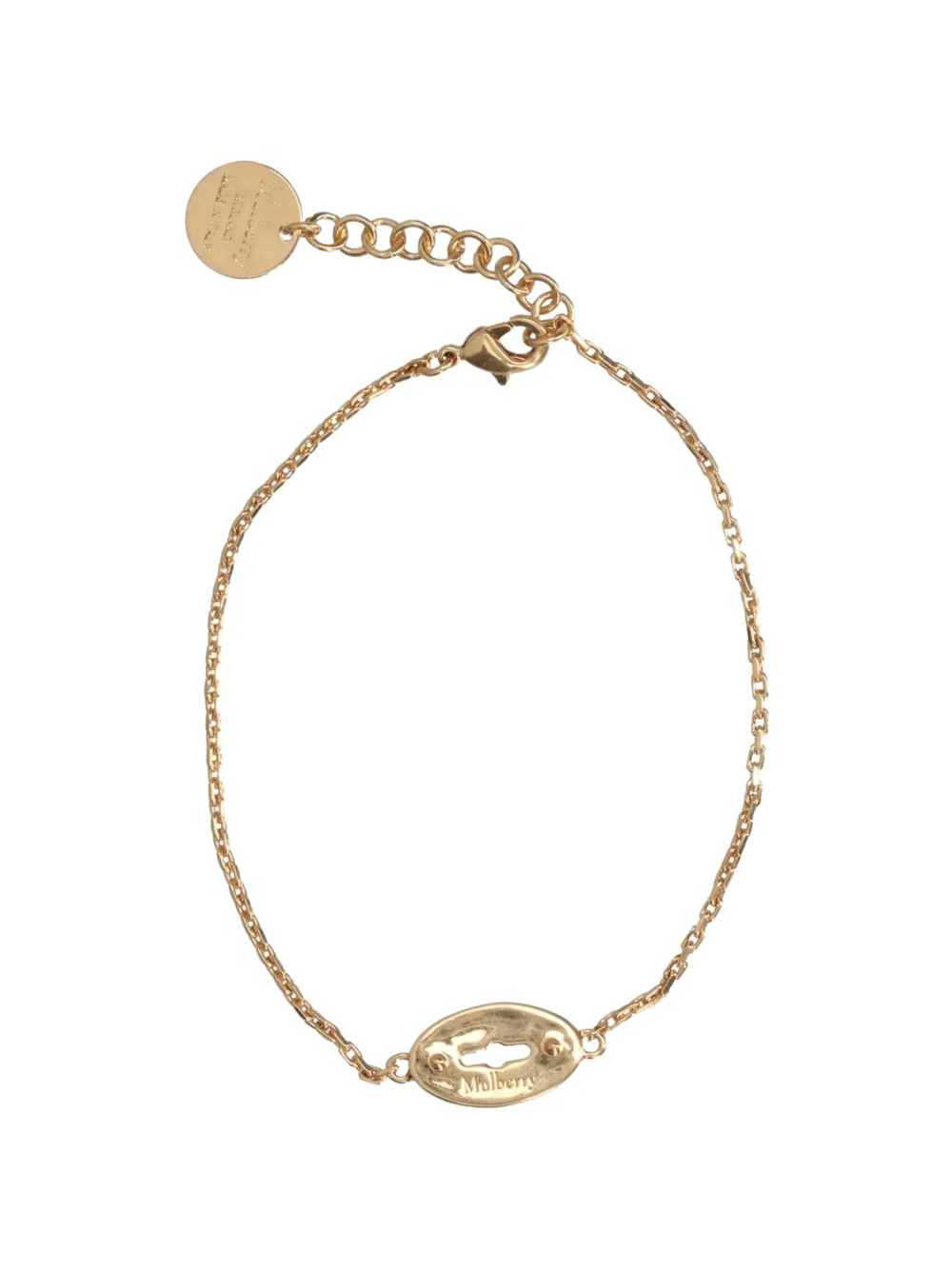 Mulberry Bayswater postman's Lock chain bracelet