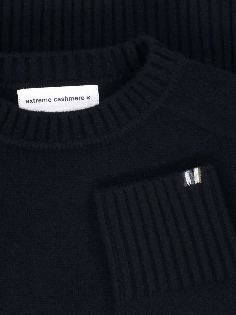 extreme cashmere Kasjmier trui Zwart