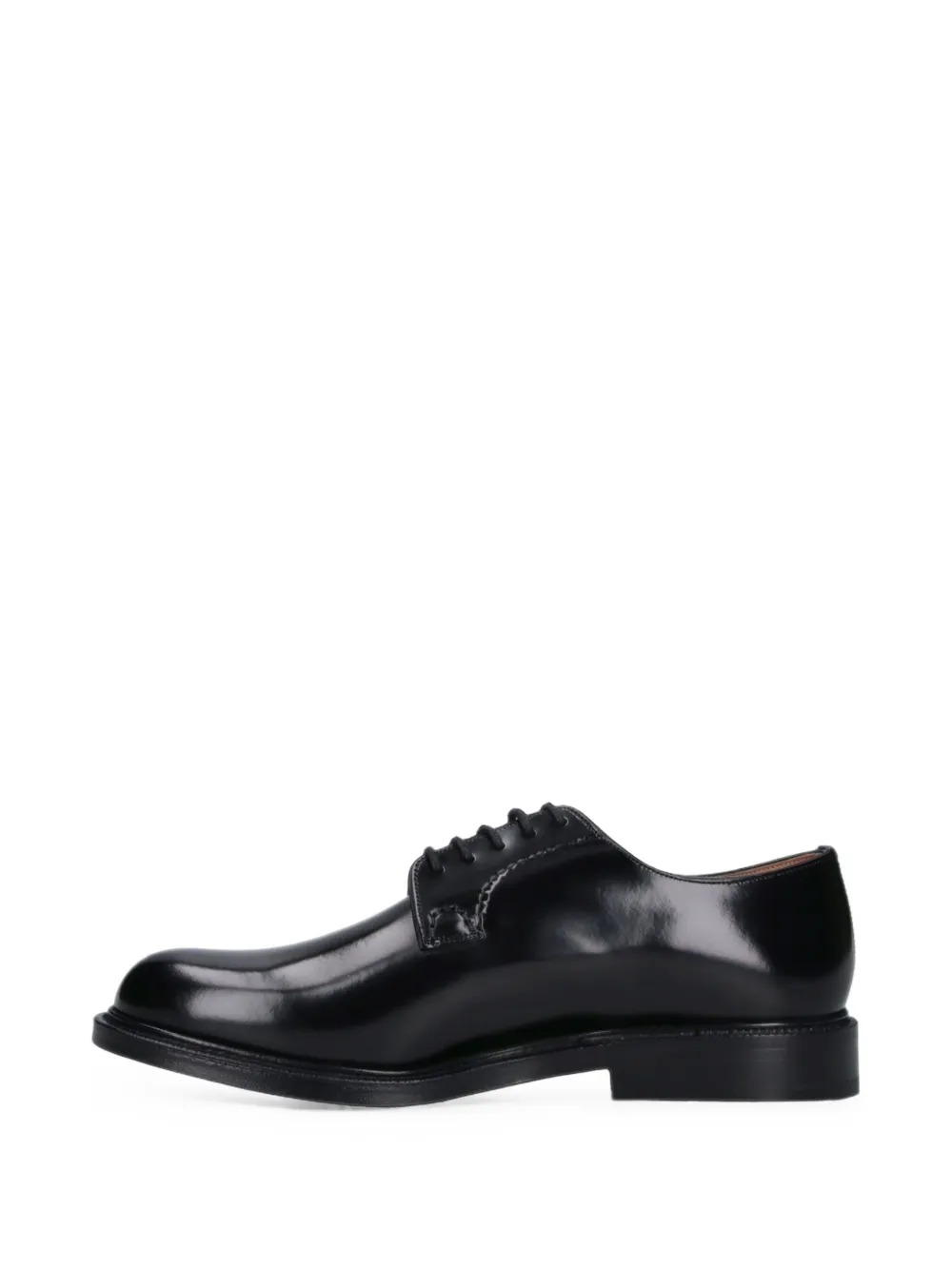 Church's lace-up leather Derby shoes Zwart