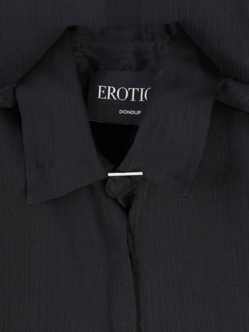 DONDUP Doorzichtige blouse Zwart