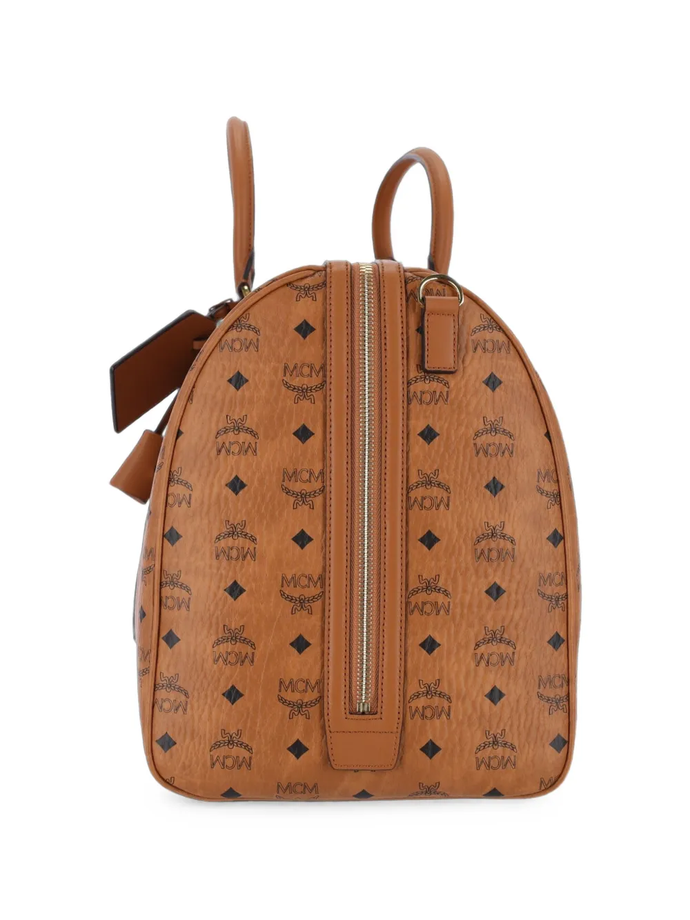 MCM Ottomar reistas met monogram-print Bruin
