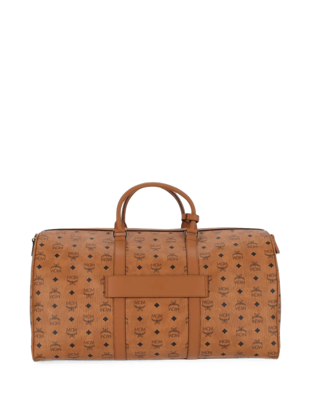 MCM Ottomar reistas met monogram-print Bruin