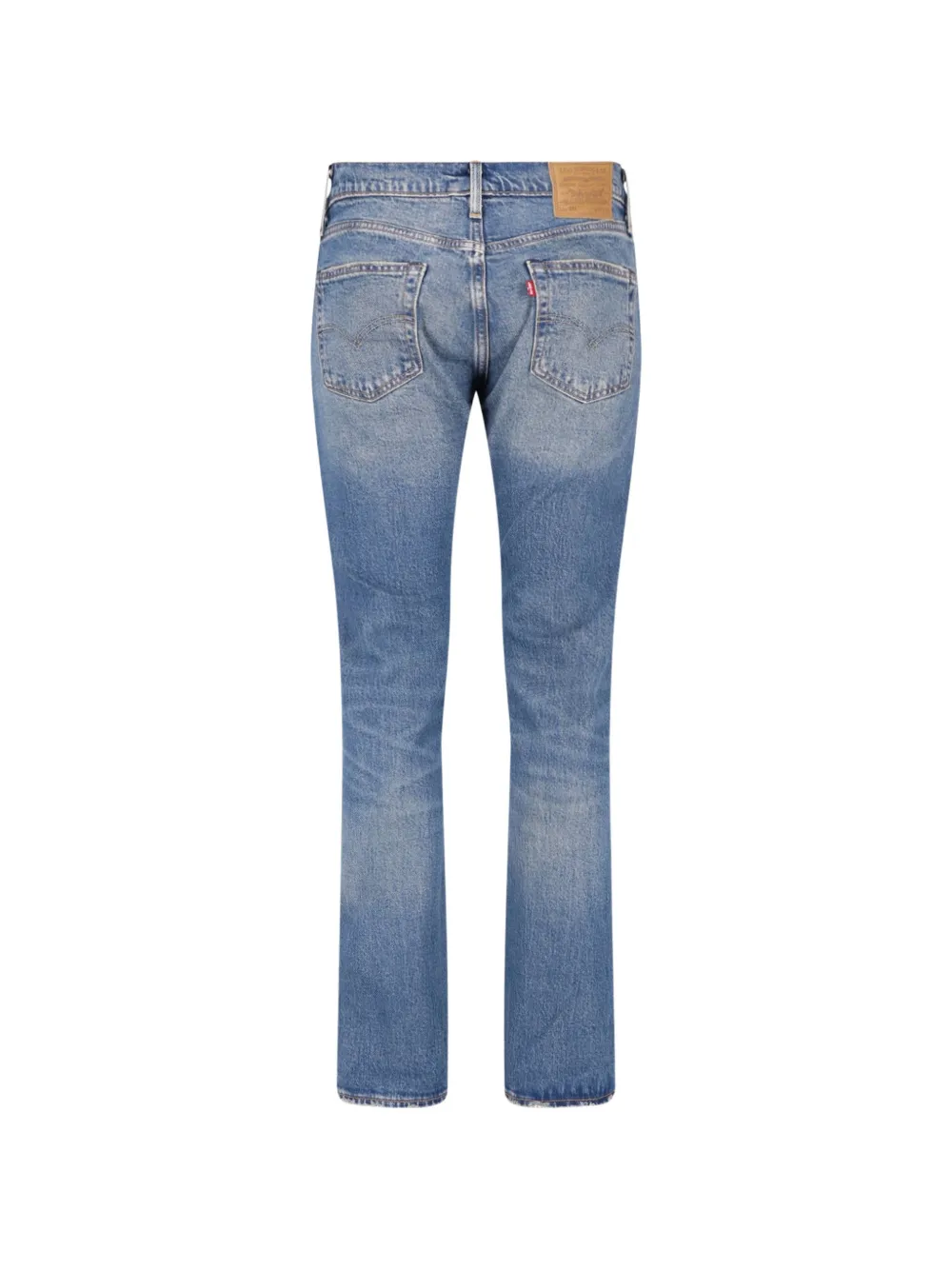 Levi's Selvedge straight-leg jeans Blauw