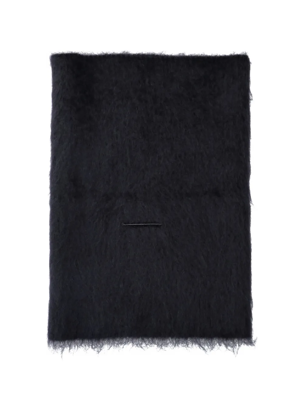 MM6 Maison Margiela brushed-knit neck warmer - Schwarz