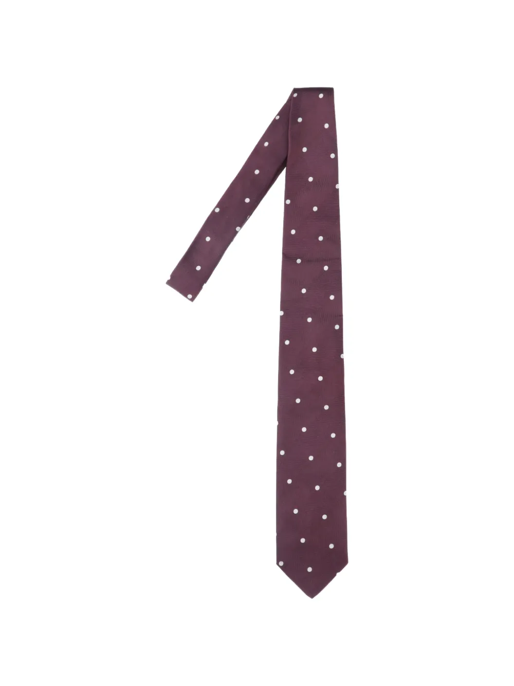 Lardini polka-dot silk tie · One Size