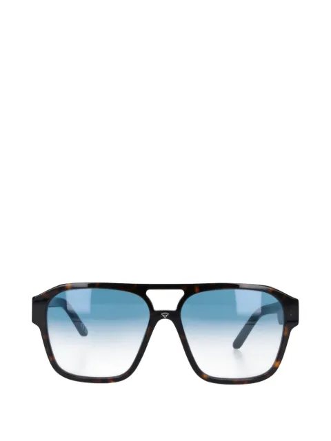 FACE HIDE Doppioponte pilot-frame sunglasses