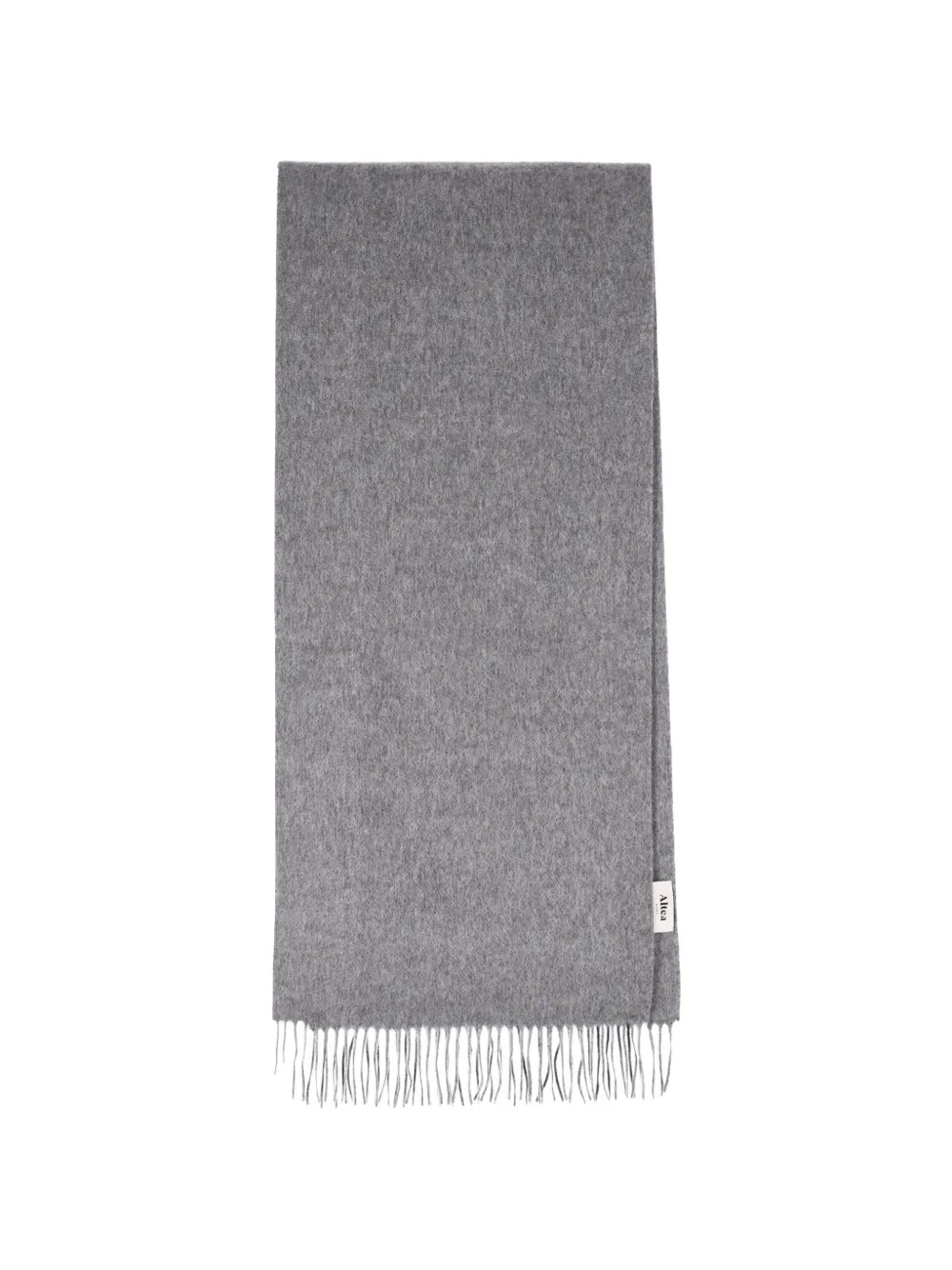 Altea fringed-edge scarf - Grau