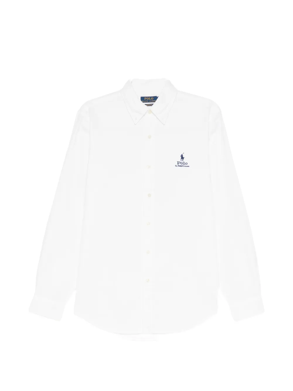 Polo Ralph Lauren button-down collar long-sleeve shirt - Bianco