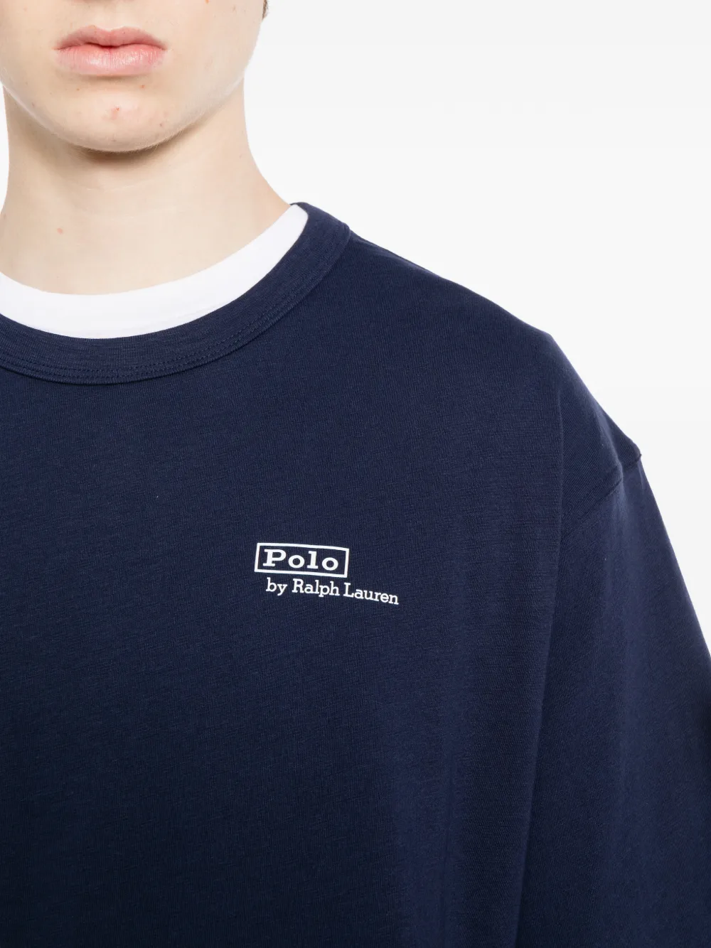 Polo Ralph Lauren T-shirt met logoprint Blauw