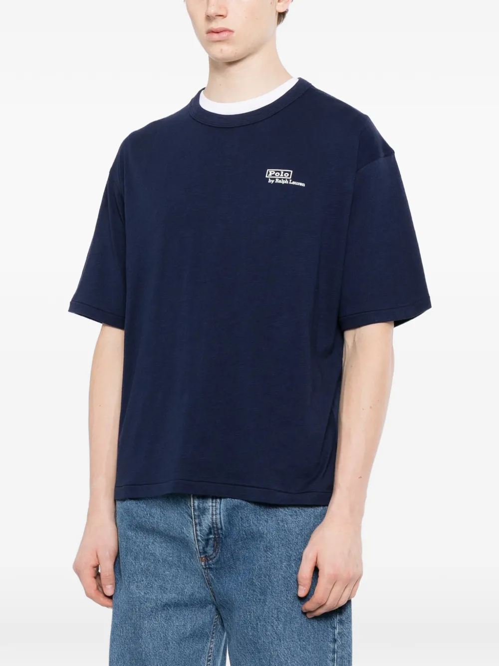 Polo Ralph Lauren T-shirt met logoprint Blauw