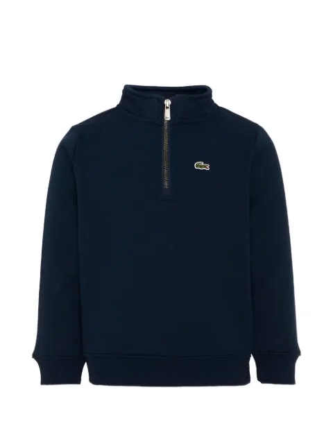 Lacoste Kids quarter-zip sweatshirt