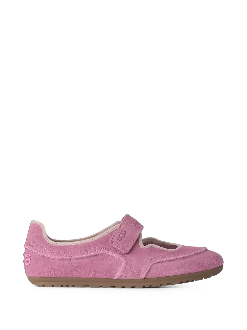 UGG Quill touch-strap ballet flats - Rosa