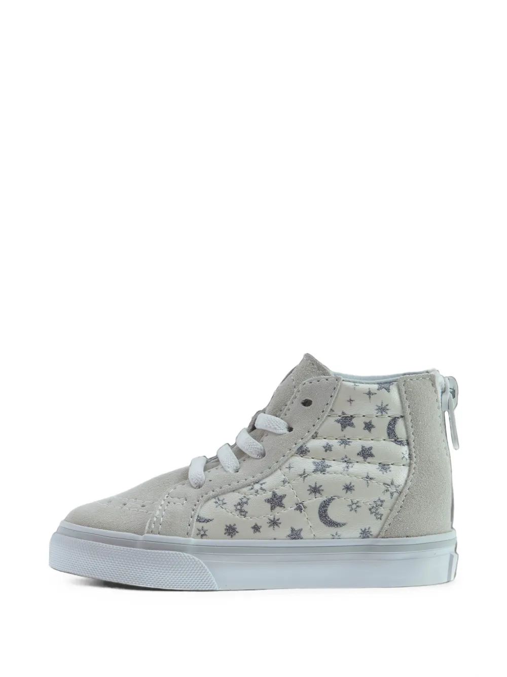 Vans Kids Sk8-Hi Zip star-print sneakers - Grigio