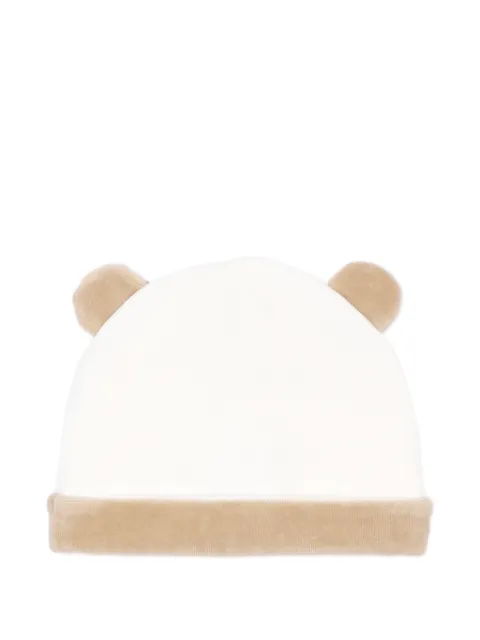 Le Boo Beebè ear-detail beanie hat