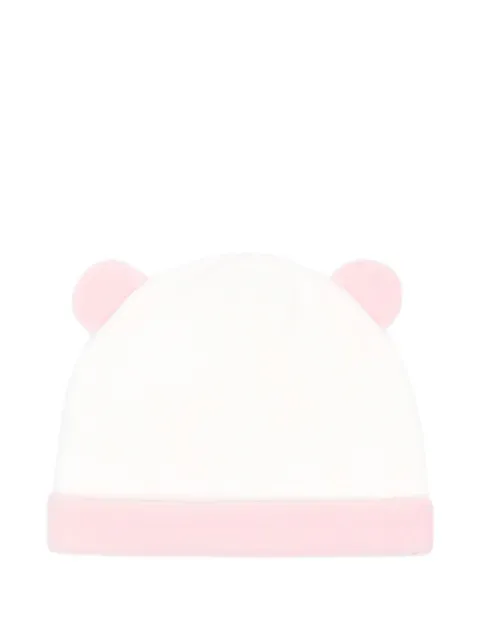 Le Boo Beebè ear-detail beanie hat