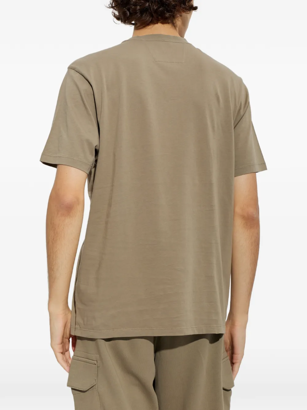 C.P. Company T-shirt met logoprint Beige