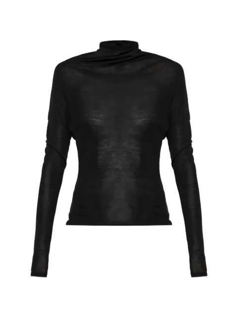Victoria Beckham high-neck long-sleeve top