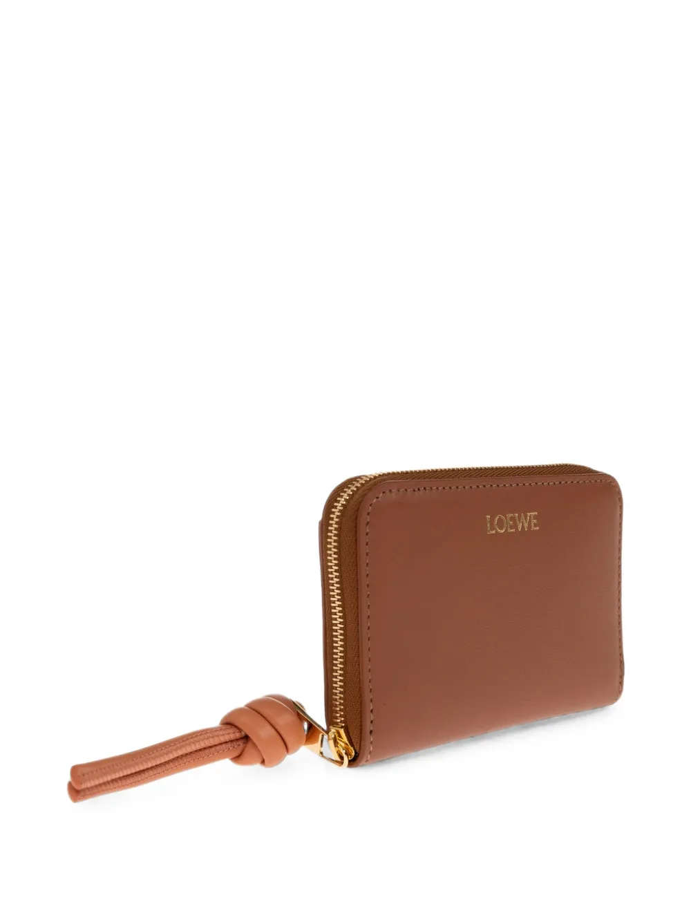 Loewe Logo-print Leather Wallet In Black