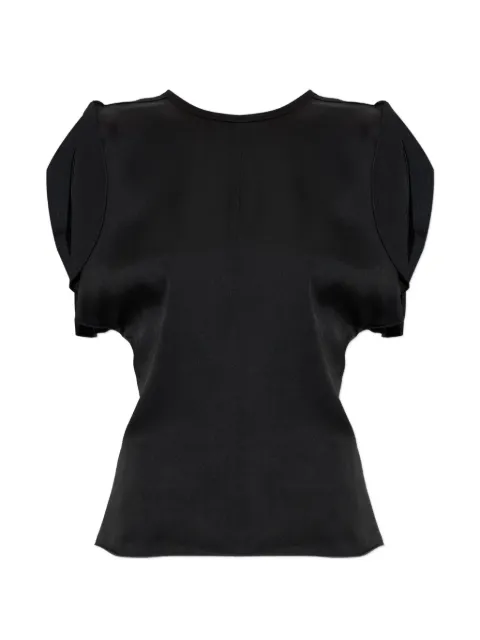 Victoria Beckham Bela ruffled sleeveless top