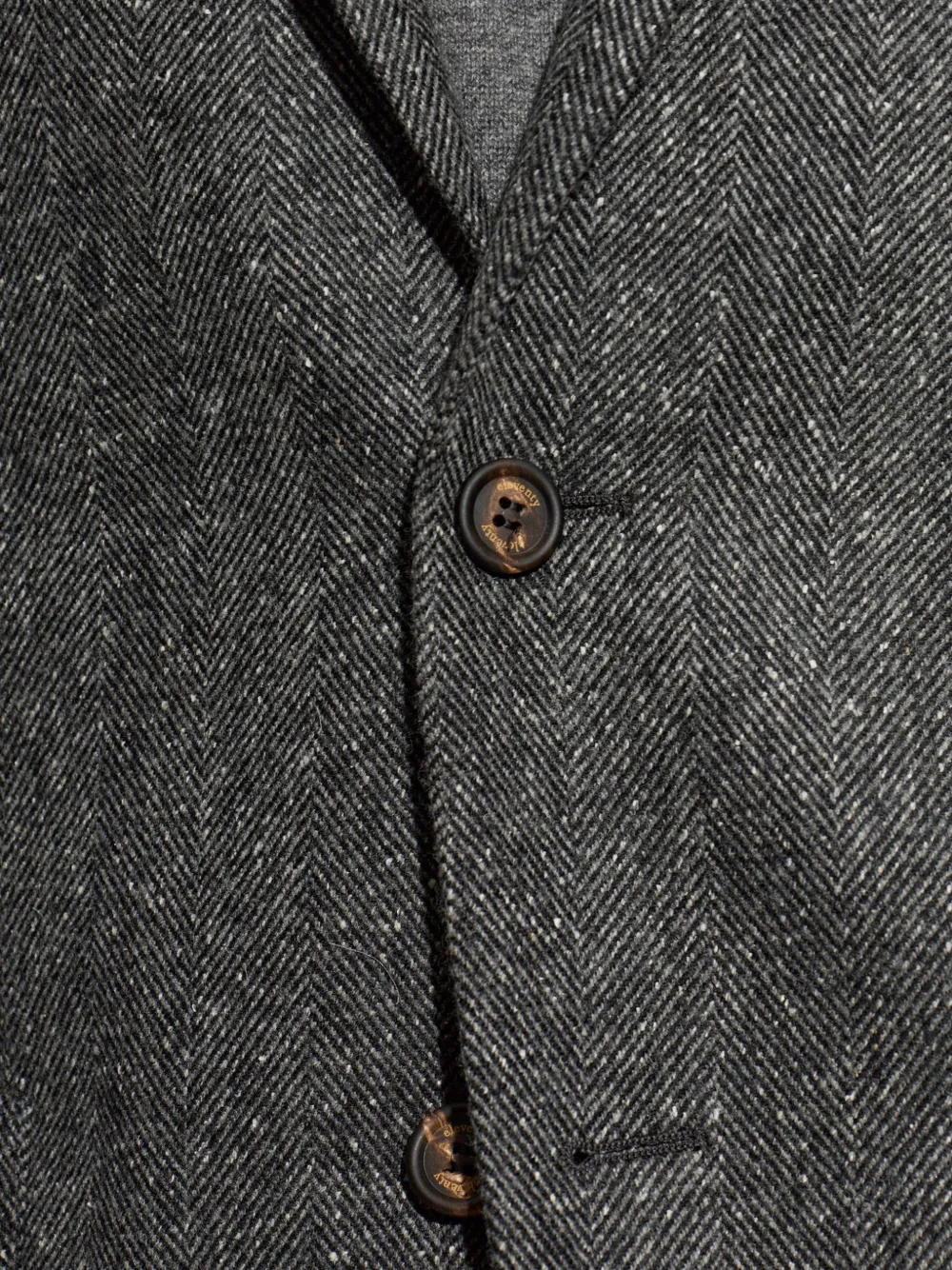 Eleventy herringbone-pattern blazer Grijs