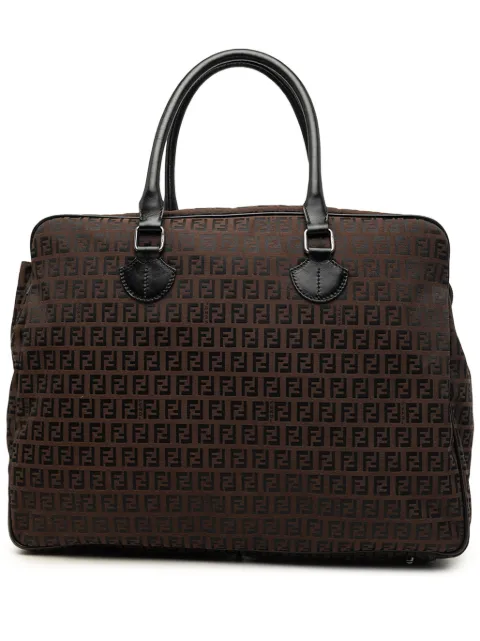 Fendi Pre-Owned 2000-2010 Zucchino Canvas business bag