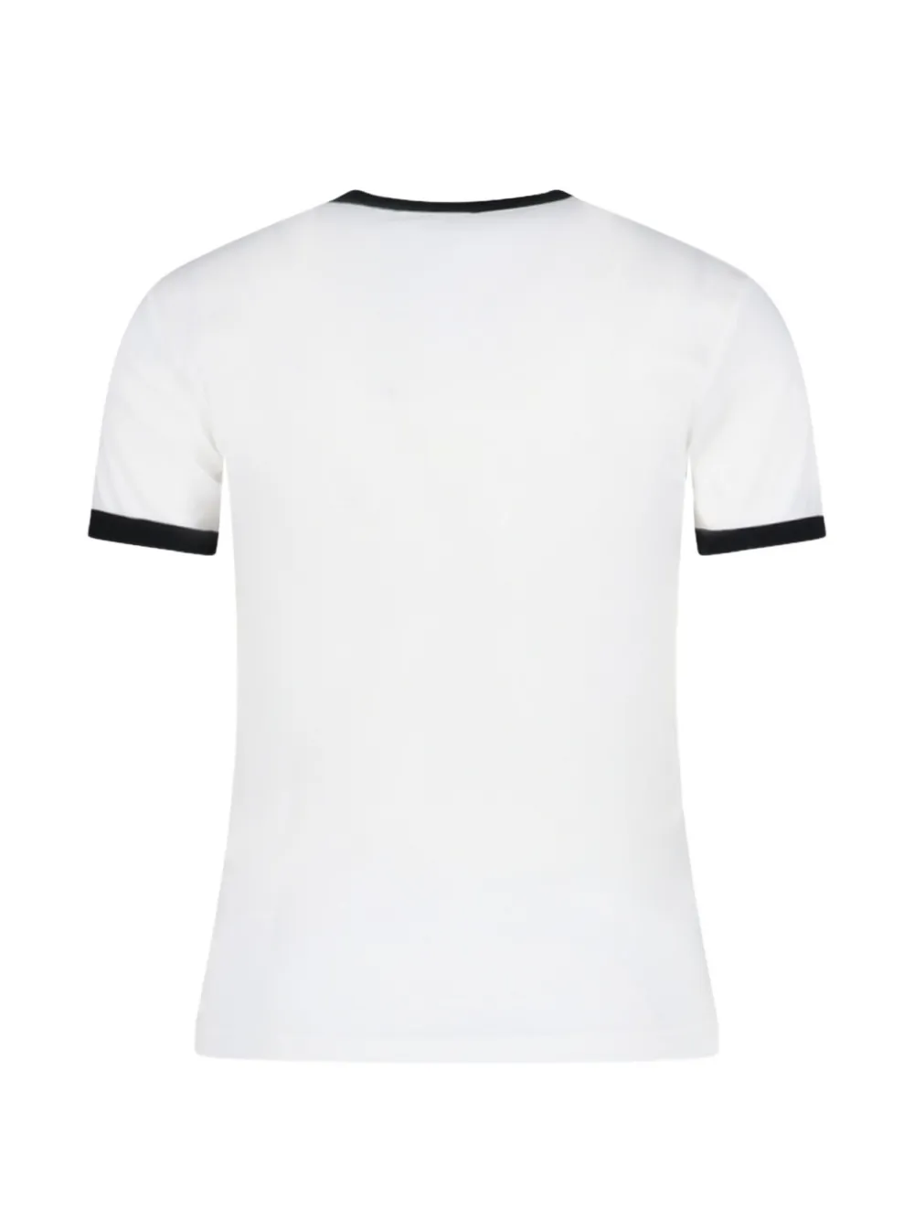 Courrèges T-shirt met logopatch Wit