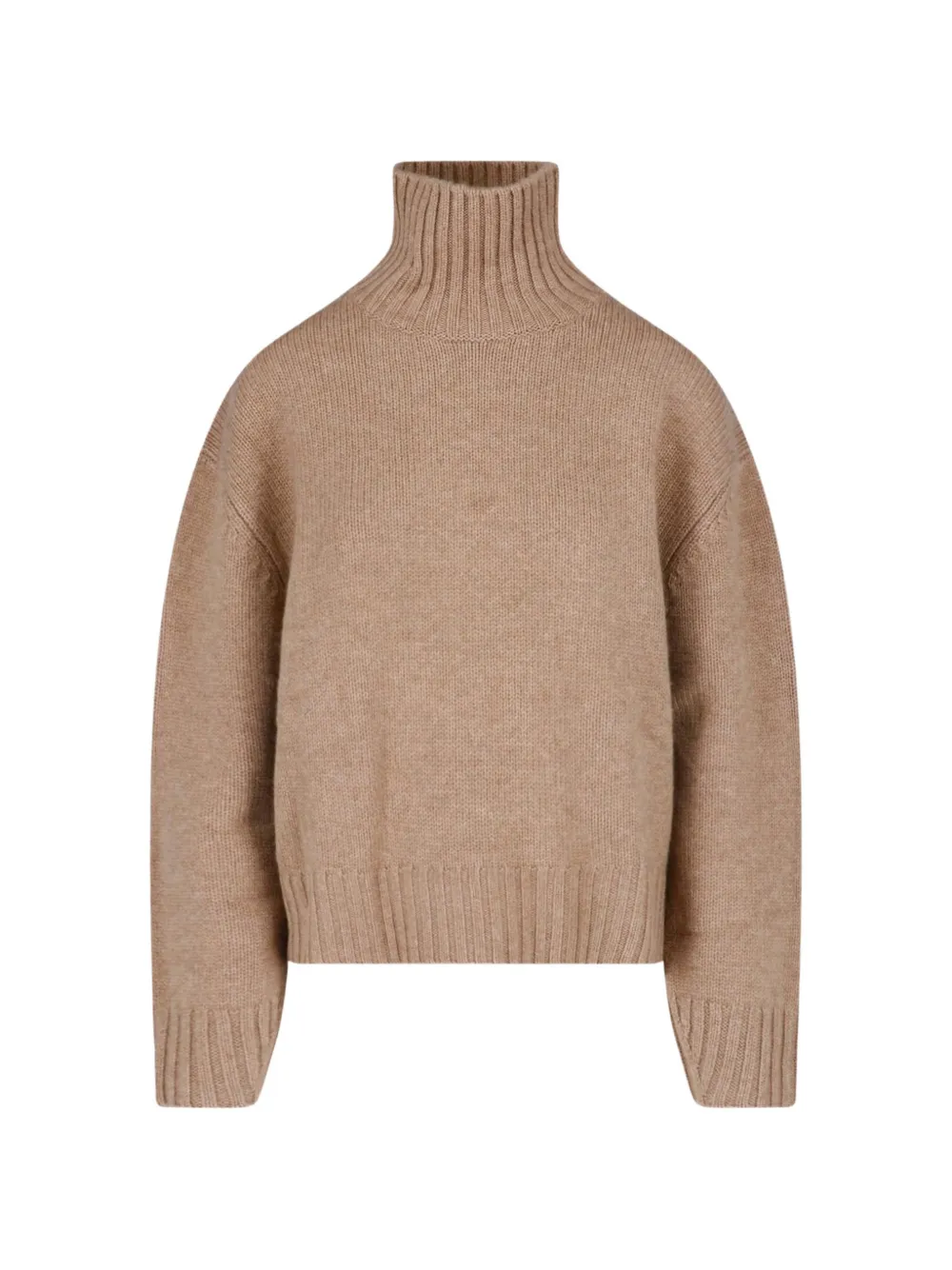Almada Label Nola High-turtleneck Jumper In Neutral