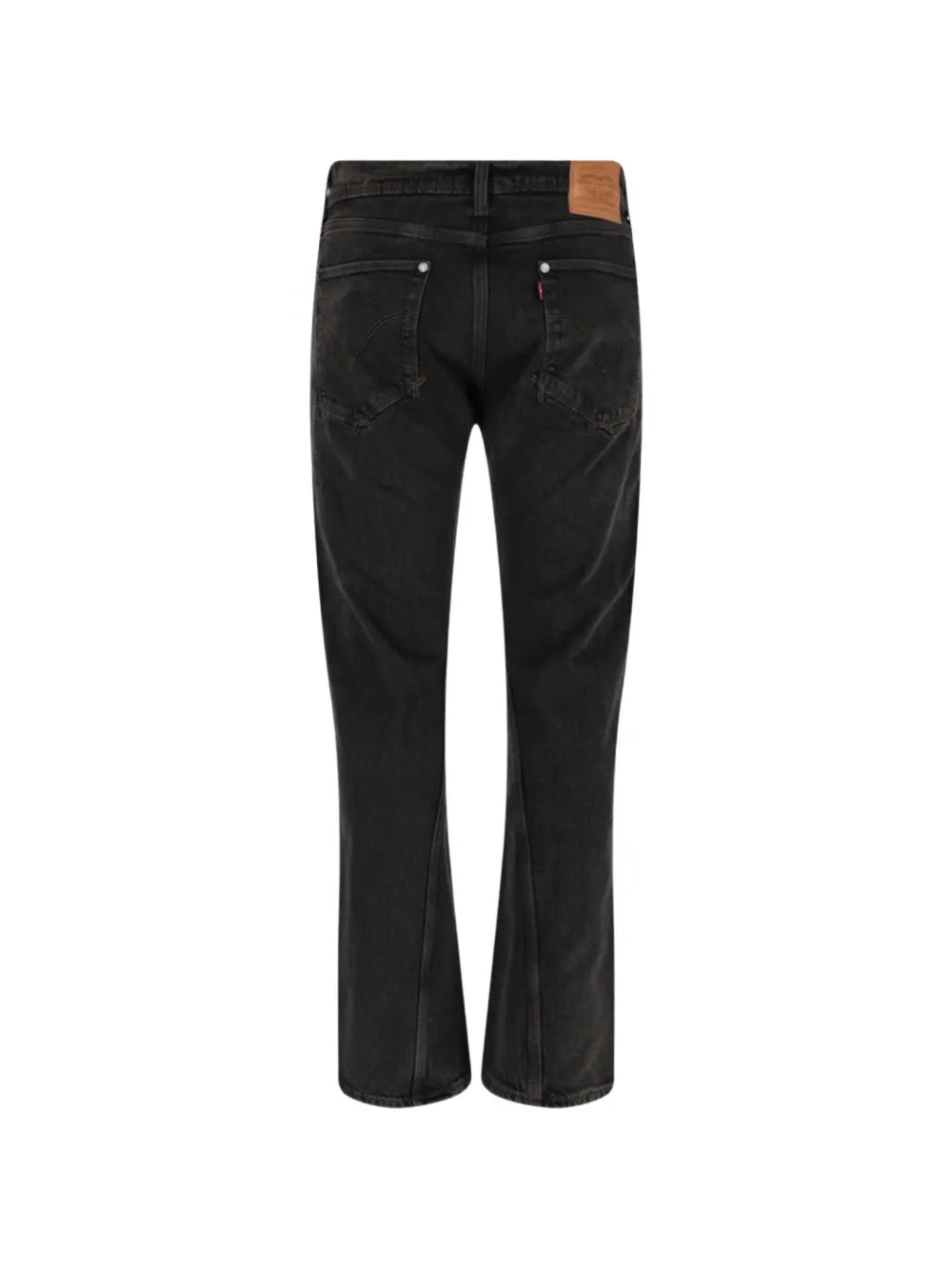 Levi's Twisted Slim Kick Flare jeans Zwart