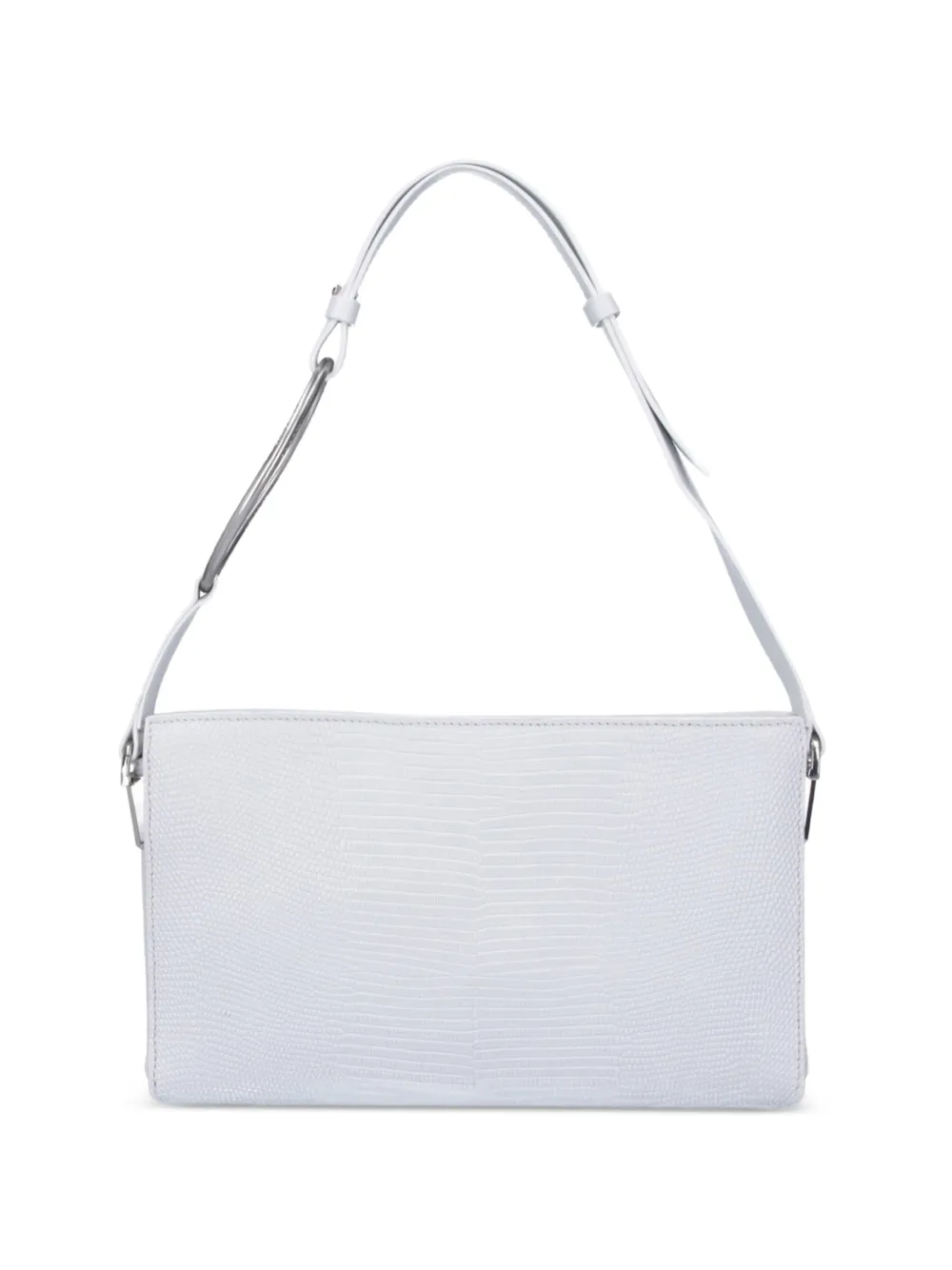 DONDUP lizard-effect tote bag - Bianco