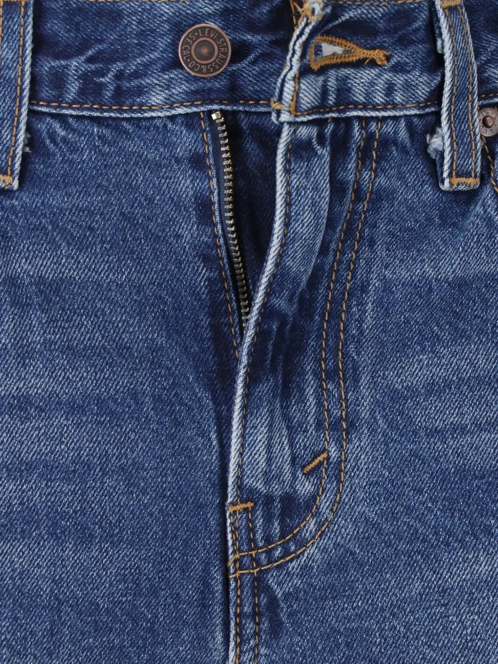 Levi's wide-leg jeans Blauw
