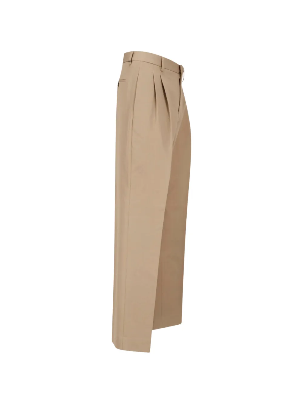 BE ABLE Straight plooibroek Beige