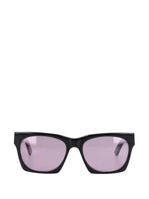 FACE HIDE Numero rectangle-frame sunglasses