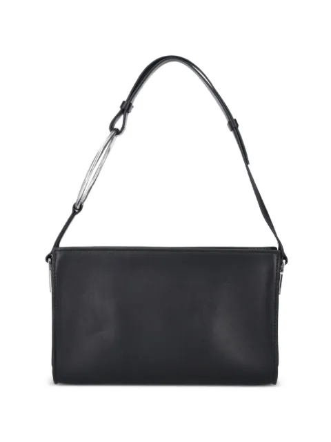 DONDUP ring-detail leather shoulder bag